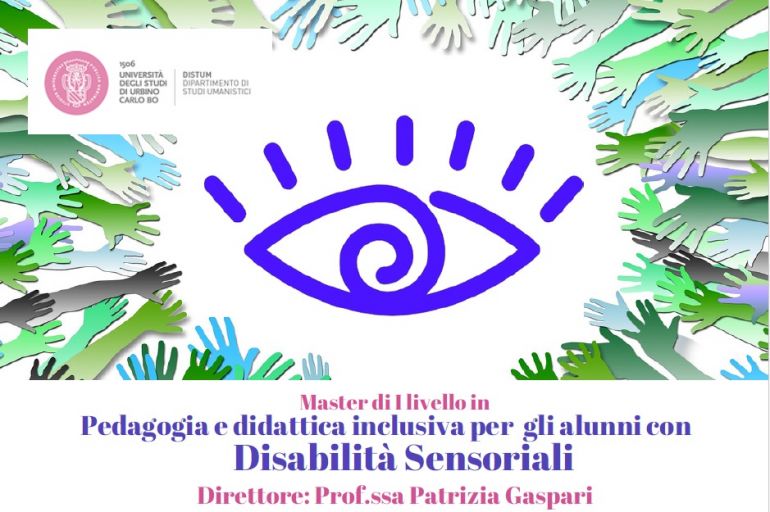 Master di I livello in Pedagogia e didattica inclusiva per gli alunni con Disabilità Sensoriali